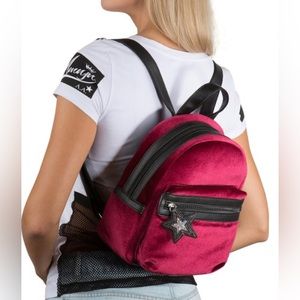 New Olivia Miller Wine colored Linara Mini Backpack. New with tags